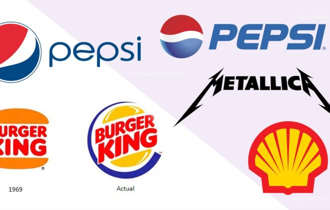 Evolución de los logos de grandes marcas